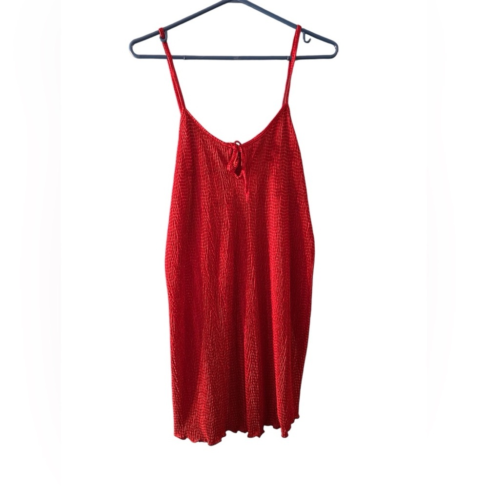 Vintage Dreamwear Red Slip Dress/Night Gown
